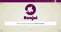 Desktop Screenshot of kenjoi.com