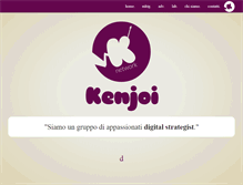 Tablet Screenshot of kenjoi.com